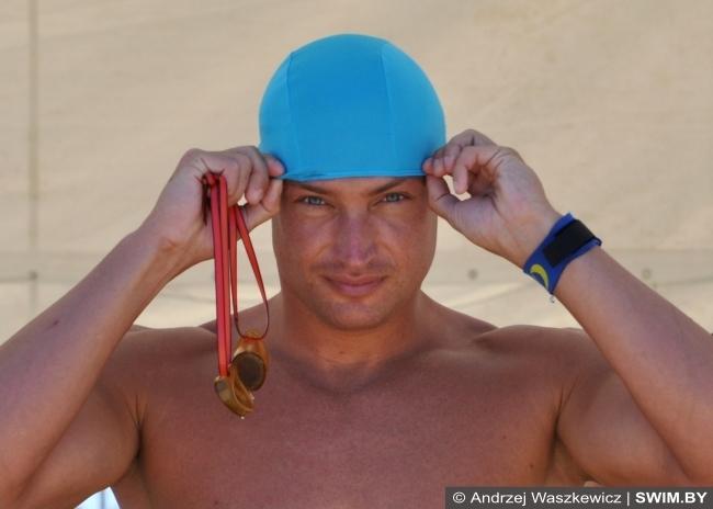 Andrzej Waszkewicz, swim caps, Анджей Вашкевич плавание