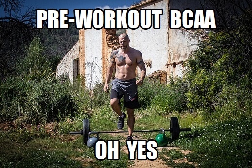 how much bcaa should I take pre-workout