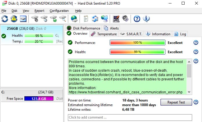 monitor ssd health