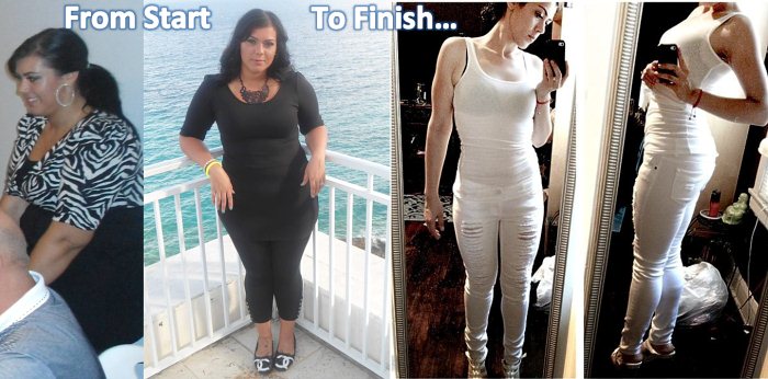 Anja Lost 98 Pounds at home