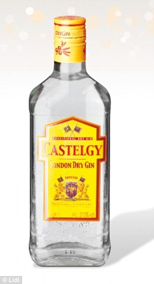 Lidl Castelgy London Dry Gin
