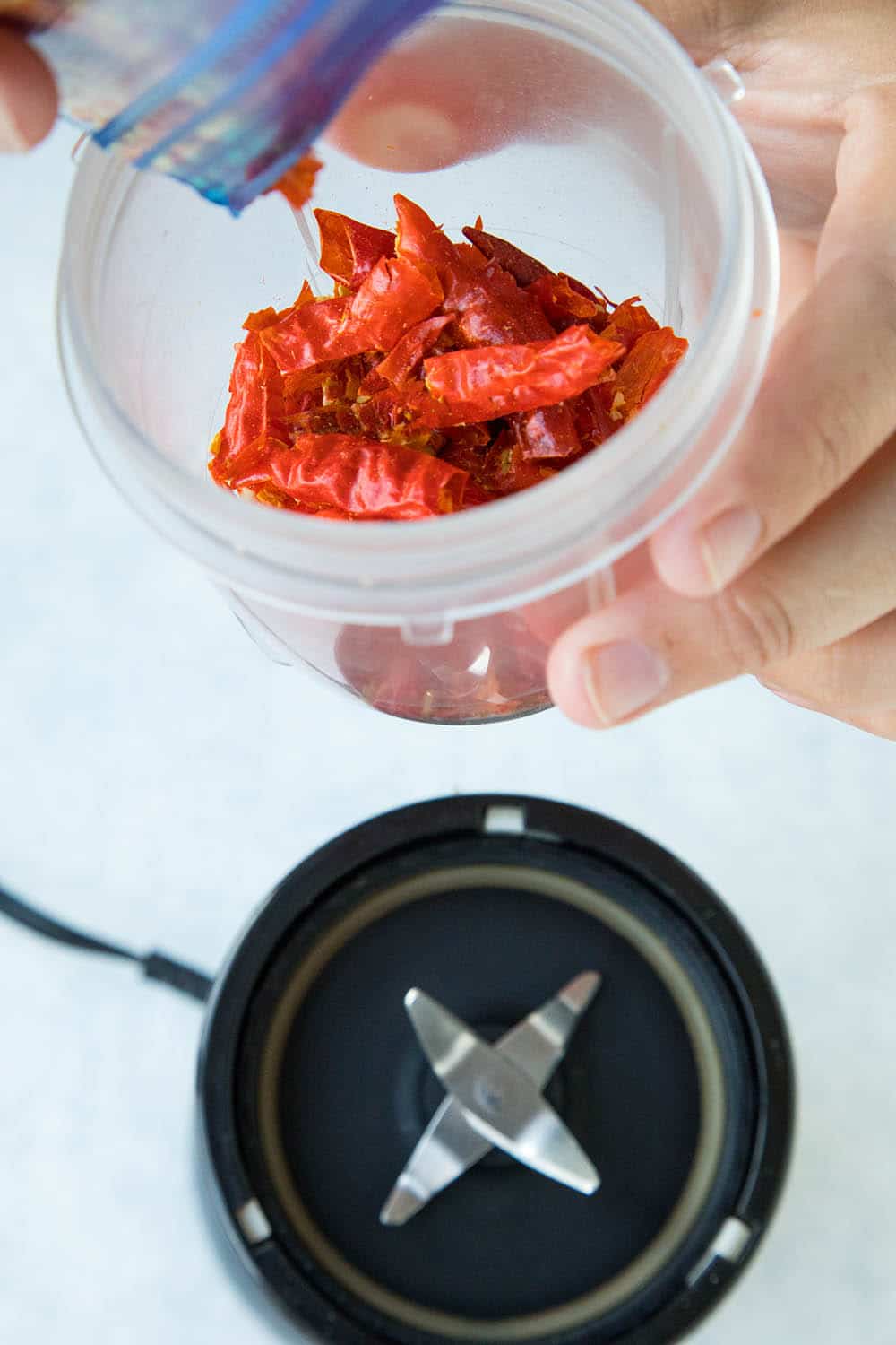 Dried Cayenne Peppers, Ready to Grind