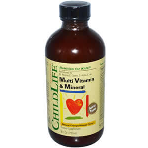ChildLife, Essentials, Multi Vitamin & Mineral,Orange/Mango iherb