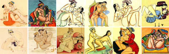 Камасутра - картинки из первых изданий книги