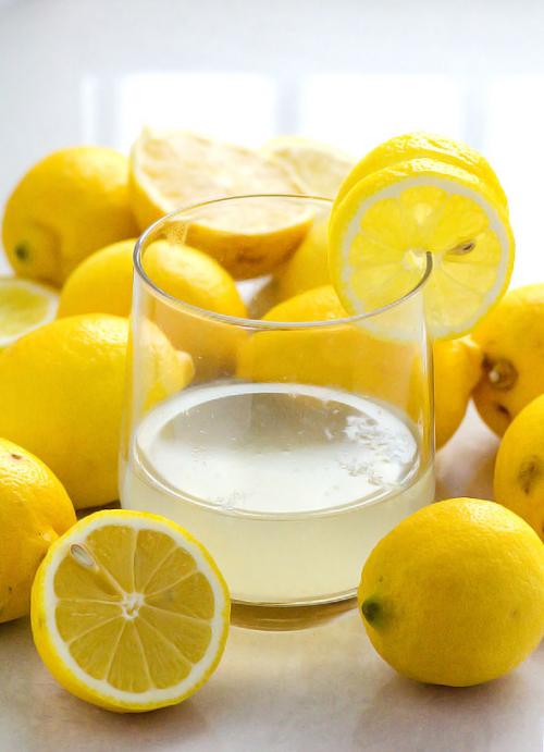 Вода с лимоном рецепт. Рецепт воды с лимоном №2